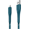 EnergEA кабель NyloFlex USB A/Type-C 1.5м (синий) CBL-NFAC5U-BLU150