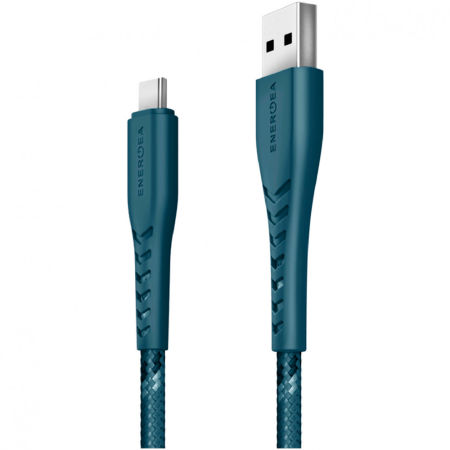 EnergEA кабель NyloFlex USB A/Type-C 1.5м (синий) CBL-NFAC5U-BLU150