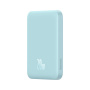 Baseus внешний аккумулятор MagSafe Magnetic Wireless 20W 10000mAh (голубой) PPCX030003