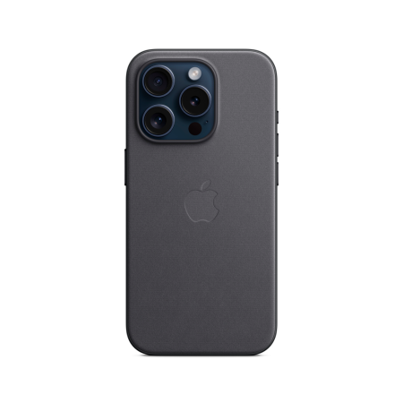 Чехол для iPhone 15 Pro FineWoven Case MagSafe (черный)