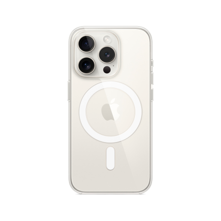 Чехол для iPhone 16 Pro Magnetic MagSafe (прозрачный) Чехол для iPhone 16 Pro Magnetic MagSafe (прозрачный)