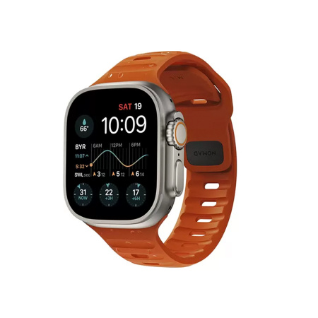 Nomad ремешок Sport Strap (M/L) 46/49 мм (оранжевый) NM00736685