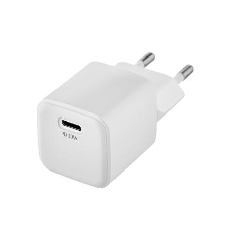 uBear СЗУ Wall charger Pulse GaN 20W Type-C (белый) WC09WHPD20-C