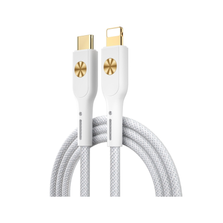 Wiwu кабель Type-C/Lightning City 30W 1.2м (белый) Wiwu кабель Type-C/Lightning City 30W 1.2м (белый)