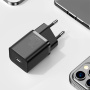 Baseus СЗУ Super Si 20W Type-C + кабель Lightning (черный) TZCCSUP-B01