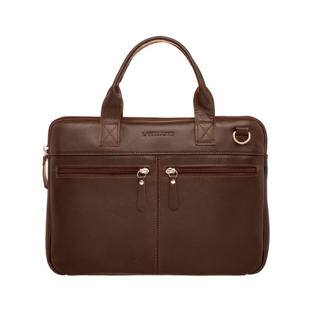 Lakestone сумка для MacBook 14.2 Randy нат. кожа (коричневый)