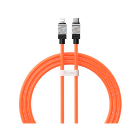 Baseus кабель Type-C/Lightning Coolplay 20W 1м (оранжевый) CAKW000007