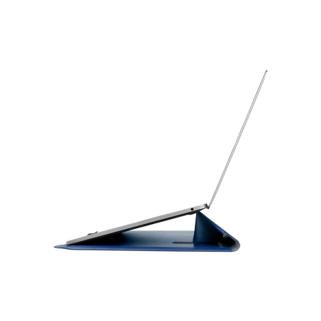 Uniq чехол-папка для MacBook 14.2 Oslo V.2 PU leather Magnetic Laptop (синий) OSLO(14)-NAVYBLUE