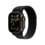 Apple Watch Ultra 2 49mm, черный, Trail Loop S/M черный ремешок