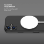 Deppa чехол для iPhone 16 Liquid Silicone MagSafe (черный) 84204 Deppa чехол для iPhone 16 Liquid Silicone MagSafe (черный) 84204