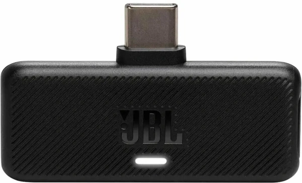 JBL петличный микрофон беспроводной Quantum Stream Type-C (1 TX + 1 RX) (черный)