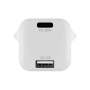 uBear СЗУ Wall charger Pulse Dual 30W Type-C + USB A (белый) WC13WHPD30QC18-AC