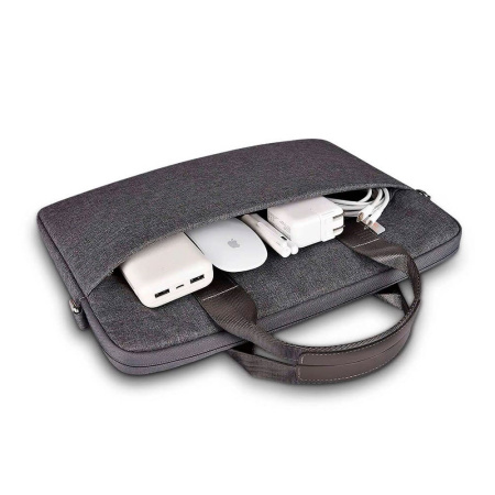 Wiwu сумка для MacBook 15.3 Minimalist Laptop Bag II (серый)