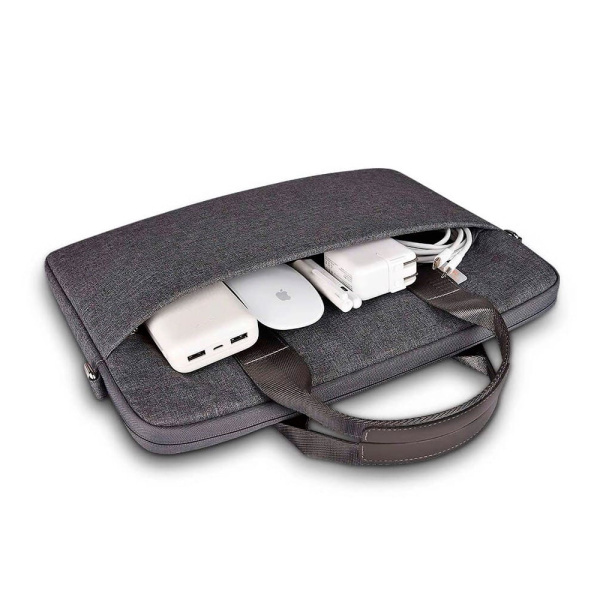 Wiwu сумка для MacBook 15.3 Minimalist Laptop Bag II (серый)