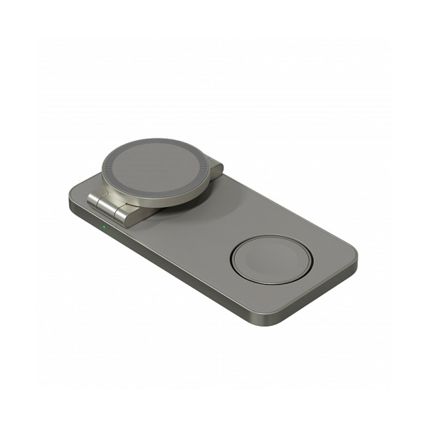 Magssory БЗУ Yoga 3 в 1 Qi2 (титановый) WCH016t