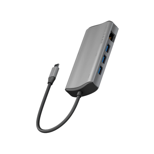 EnergEA хаб AluHub Max 11-port Type-C Hub Adapter (серый) HUB-MAX-GUN