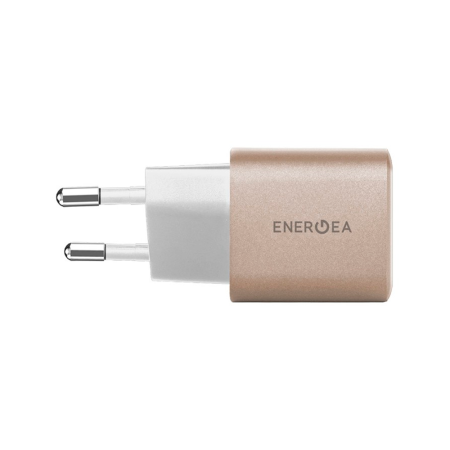 EnergEA СЗУ AmpCharge GaN 35W Type-C + USB A (золотой) CHR-AC-GAN35GLDEU