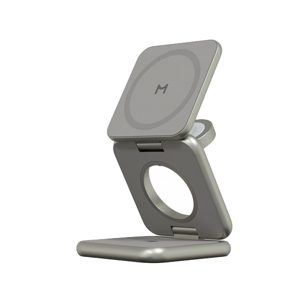 Magssory БЗУ Fold Pro Qi2 3 в 1 (бежевый) WCH063