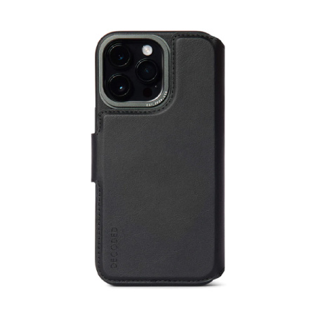 Decoded чехол-книжка для iPhone 14 Pro Max Leather Detachable Wallet MagSafe (черный) D23IPO14PMDW5B
