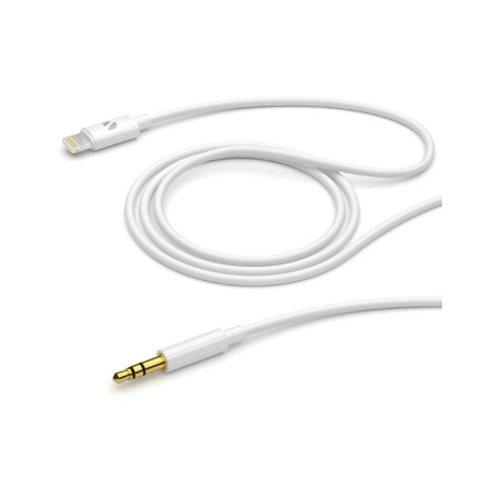 Deppa кабель Aux/Lightning (белый) 72232