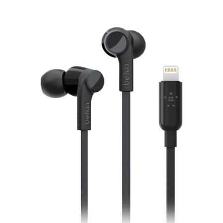 Belkin наушники с разъемом Lightning (черный) G3H0001btBLK