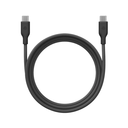 EnergEA кабель Type-C/Type-C Bazic GoCharge Weave 60W 480Mbps 1.5м (черный) CBL-GCWE-BLK150 EnergEA кабель Type-C/Type-C Bazic GoCharge Weave 60W 480Mbps 1.5м (черный) CBL-GCWE-BLK150