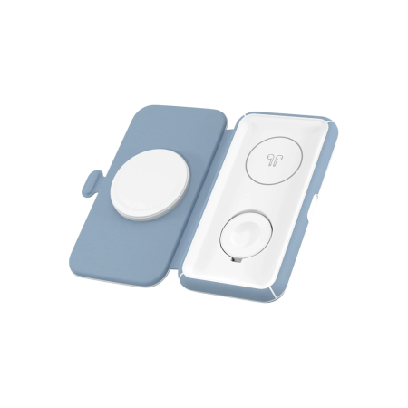 Lyambda БЗУ 3 в 1 MagSafe (голубой) LMS301_BL
