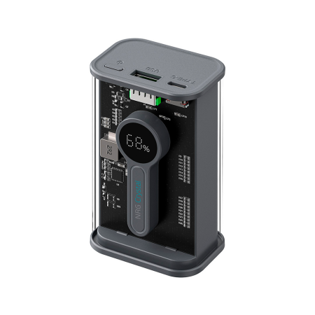 Deppa внешний аккумулятор NRG Turbo TR 20W 10000mAh (прозрачный) 33695