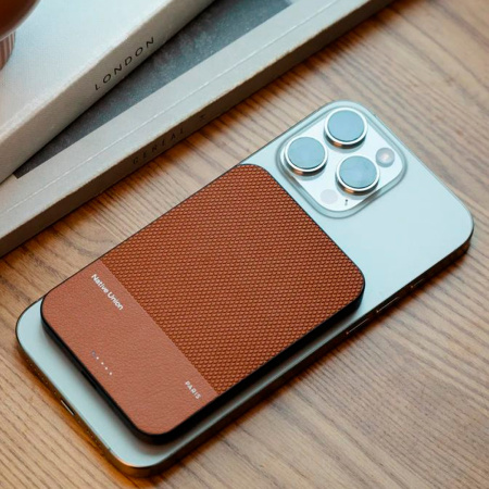 Native Union внешний аккумулятор MagSafe (Re)Classic Qi2 5000mAh (коричневый) PB-5KMS-TAN-Q2