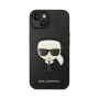 Karl Lagerfeld чехол для iPhone 14 Saffiano Karl's Head (черный) KLHCP14SSAPKHK Karl Lagerfeld чехол для iPhone 14 Saffiano Karl's Head (черный) KLHCP14SSAPKHK