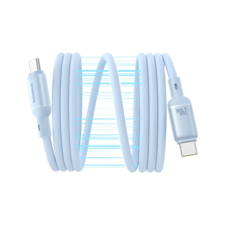 Baseus кабель Type-C/Type-C PicoGO 240W 1м (голубой) P10376800311-00