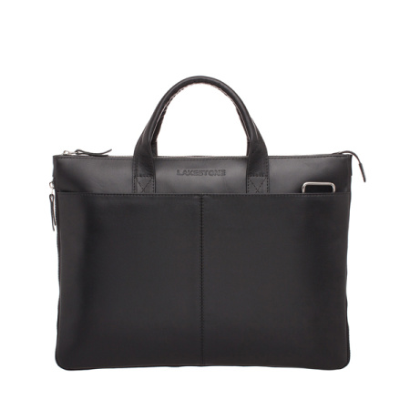 Lakestone сумка для MacBook 14.2 Bolton нат. кожа (черный)