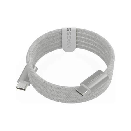 Magssory кабель Type-C/Type-C Line C 60W 1.5м (белый) CBL002w