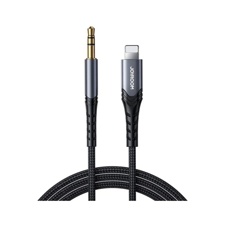 Joyroom кабель Aux/Lightning 1м (черный) SY-A02 1метр