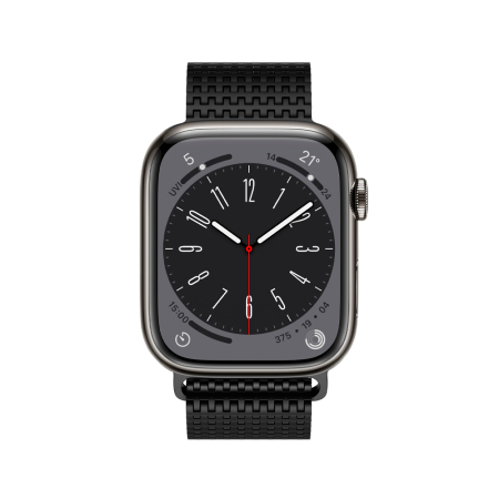 Wiwu ремешок стальной Classic Staineless 46/49 мм (черный) Wi-WB002