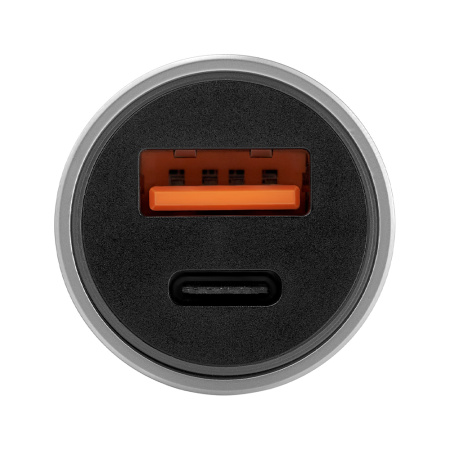 uBear АЗУ Ride 20W USB A + Type-C (серый) CC05GR20-AC