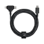 Native Union кабель Type-C/Type-C - Lightning Universal 1.5м (черный) BELT-CCL-COS-NP Native Union кабель Type-C/Type-C - Lightning Universal 1.5м (черный) BELT-CCL-COS-NP