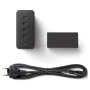 Native Union СЗУ PD Fast GaN Charger 140W 4x Type-C (черный) FAST-PD140-BLK-EU Native Union СЗУ PD Fast GaN Charger 140W 4x Type-C (черный) FAST-PD140-BLK-EU