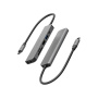 EnergEA хаб AluHub HD 3 6-port Type-C Hub Adapter (серый) HUB-HD3-GUN