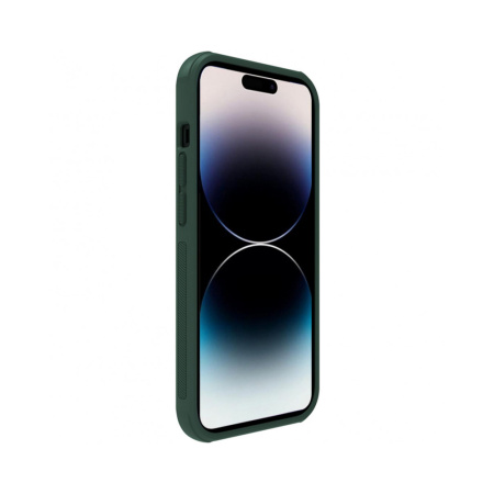 Nillkin чехол для iPhone 14 Pro Max Frosted Shield Pro (темно-зеленый) 6902048248205 Nillkin чехол для iPhone 14 Pro Max Frosted Shield Pro (темно-зеленый) 6902048248205