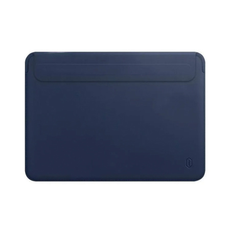 Wiwu чехол-папка для MacBook 13.6 Skin Pro II PU Leather Sleeve (синий)