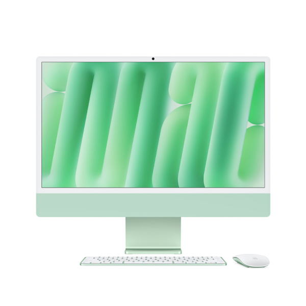 Apple iMac 24" 2024 M4 10CPU/10GPU/16GB/256GB SSD (зеленый) Apple iMac 24" 2024 M4 10CPU/10GPU/16GB/256GB SSD (зеленый)
