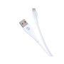 Deppa кабель USB A/Lightning Ceramic (белый) 72291