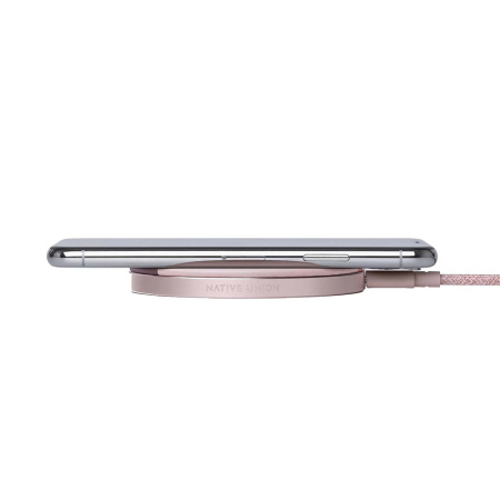 Native Union БЗУ стандарта Qi мощность 10W (розовый) DROP-ROSE-MARQ-V2 Native Union БЗУ стандарта Qi мощность 10W (розовый) DROP-ROSE-MARQ-V2