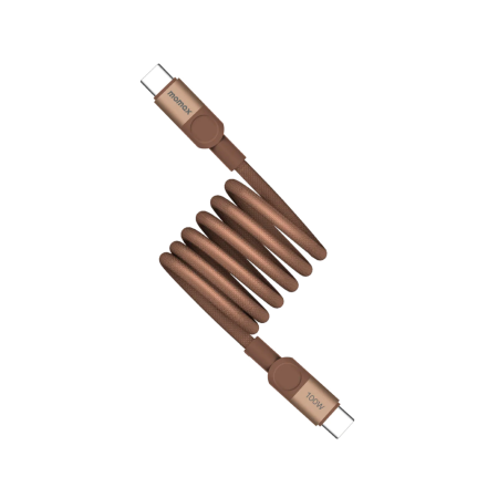 Momax кабель Type-C/Type-C Mag Link 100W 1м (бронзовый) DC52L2