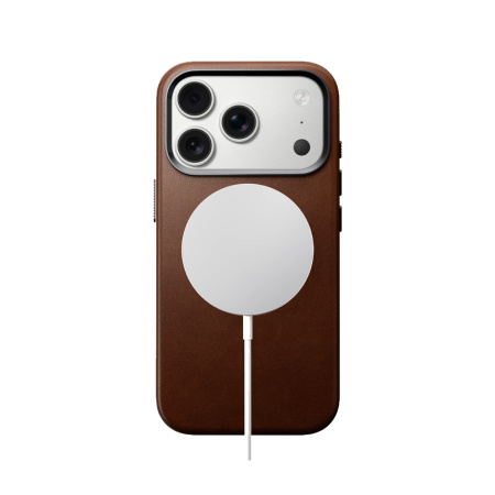 Nomad чехол для iPhone 17 Pro Max Traditional Leather Case MagSafe (темно-коричневый) NM011901858