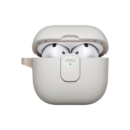 Uniq чехол для AirPods 4 Clyde (серый) AIRPODS(2024)-CLYMGRYKHK