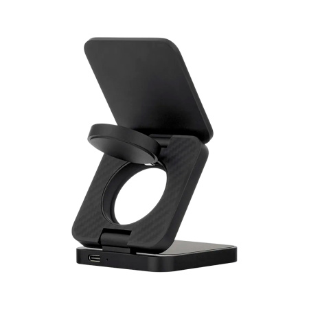 uBear БЗУ Balance Kevlar 3 в 1 Wireless Charger (черный) WL17BL31-AW