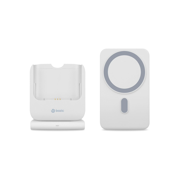 EnergEA внешний аккумулятор MagSafe GoMag Flex 10K 3 в 1 20W 10000mAh (белый) GM-FLEX10K-WHT