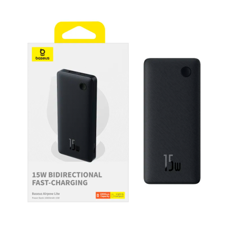 Baseus внешний аккумулятор Airpow Lite 15W 10000mAh (черный) P10067500123-00